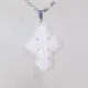 Small Cross - Chloris-Silver Chain - 2